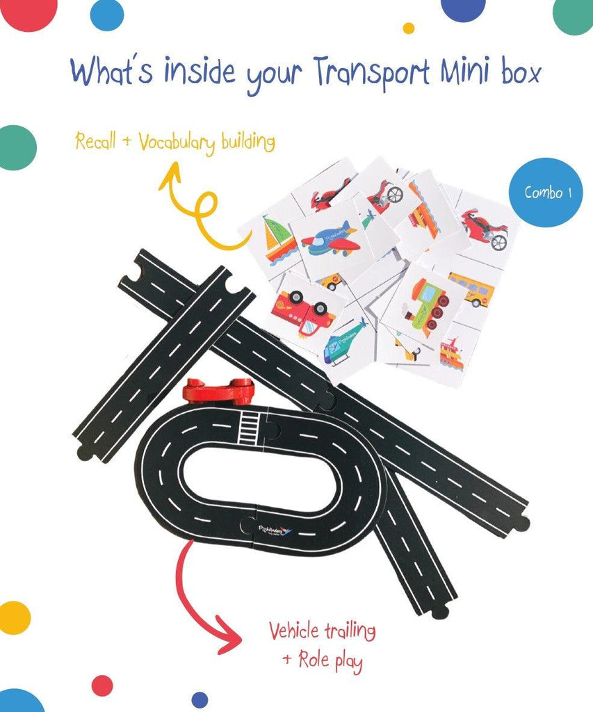 TRANSPORT MINI BOX - Combo 1 | Ages 2 - 4 | 2 activities - Pathfinders Early Learner