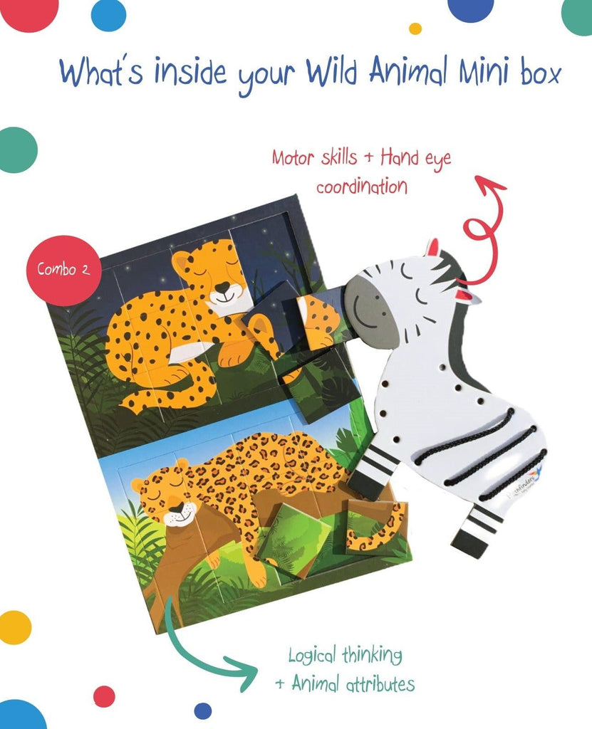 ANIMALS MINI BOX - Combo 2 | Ages 4 - 6 | 2 activities - Pathfinders Early Learner